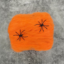 Load image into Gallery viewer, Super Stretchy Cobweb Artificial Spider Web Halloween Decoration Scary Party Scene Props Indoor Outdoor Home Decor Accessories