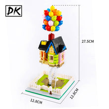 Load image into Gallery viewer, Suspended Gravity Balloon Flying House Building Blocks Creativeal Sculptures Dynamic Physics Balance Novel Toys for Kids Gifts