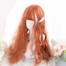 Load image into Gallery viewer, Synthetic Lolita Green Black Purple Synthetic Wig Cosplay Wig Heat Resistant Hair Anime Party