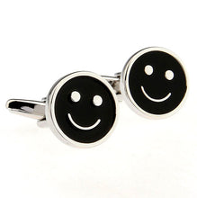 Load image into Gallery viewer, High Quality French Cufflinks Cuff Cufflink Men's Cufflinks Smiling Face Cufflinks