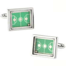 Load image into Gallery viewer, Cufflinks French Cufflinks Cuff Cufflink Men's Sports Cufflinks Football Field Cufflinks