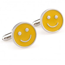 Load image into Gallery viewer, High Quality French Cufflinks Cuff Cufflink Men's Cufflinks Smiling Face Cufflinks