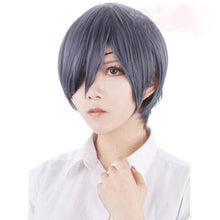 Load image into Gallery viewer, THE IDOLM CINDERELLA GIRLS Yumemi Riamu Cosplay Wig Women Short Straight Synthetic Anime Game Cos Wig Pink Gradient Green