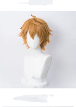 Load image into Gallery viewer, THE IDOLM CINDERELLA GIRLS Yumemi Riamu Cosplay Wig Women Short Straight Synthetic Anime Game Cos Wig Pink Gradient Green