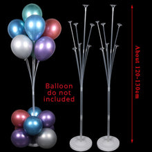 Load image into Gallery viewer, Table Balloon Arch Set Ballon Column Stand for Wedding Birthday Party Decorations Kids Balloons Accessories Christmas Decor ball