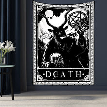 Load image into Gallery viewer, Tarot Card Tapestry Wall Hanging Astrology Divination Bedspread Beach Mat