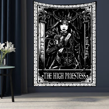 Load image into Gallery viewer, Tarot Card Tapestry Wall Hanging Astrology Divination Bedspread Beach Mat