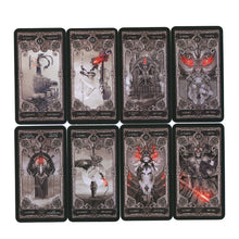 Load image into Gallery viewer, Tarot in Spanish English Divination French Cards Decks Oracle Portuguese German Version Tarot with E-guidebook for Beginners