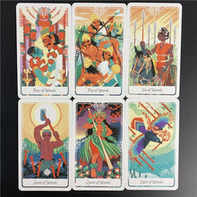 Load image into Gallery viewer, Tarot of the Divine A Deck and Guidebook Inspired by Deities Folklore and Fairy Tales from Around the World Tarot Cards Game