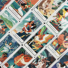 Load image into Gallery viewer, Tarot of the Divine A Deck and Guidebook Inspired by Deities Folklore and Fairy Tales from Around the World Tarot Cards Game