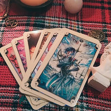Load image into Gallery viewer, Tarot oracle card mysterious divination comics Tarot card female girl card game board game English playing cards with PDF guide