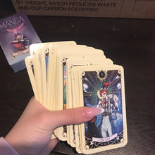 Load image into Gallery viewer, Tarot oracle card mysterious divination comics Tarot card female girl card game board game English playing cards with PDF guide