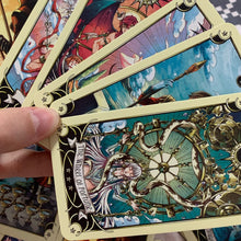 Load image into Gallery viewer, Tarot oracle card mysterious divination comics Tarot card female girl card game board game English playing cards with PDF guide