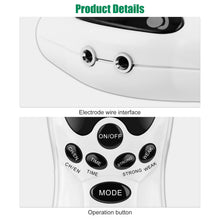 Load image into Gallery viewer, Tens Unit EMS Muscle Stimulation Body Massager Neck Back Foot Hand Leg Cervical Body Electric Relax Massage Instrument Health