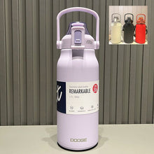 Load image into Gallery viewer, Termos Themo Water Bottle Tumbler Cup Thermal Drinks Stainless Steel Cold and Hot Large Capacity With Straw Children's Thermos