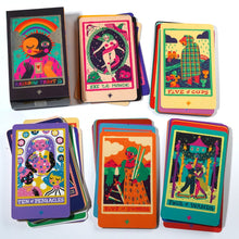 Load image into Gallery viewer, The Rainbow Tarot 78-Card Deck by Sonialazo Divination Fortune Telling Card Game Witchy Beginner Tarot Learning