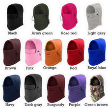 Load image into Gallery viewer, Thermal Fleece Balaclava Hot Neck Warmer Hiking Scarves New Fashion Warm Cap Winter Men Women Hats Waterproof Hat Hooded