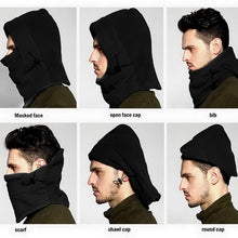 Load image into Gallery viewer, Thermal Fleece Balaclava Hot Neck Warmer Hiking Scarves New Fashion Warm Cap Winter Men Women Hats Waterproof Hat Hooded