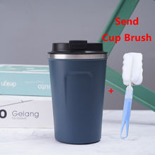 Load image into Gallery viewer, Thermos 304 Stainless Steel American Style Large Mouth Coffee Cup Office Bottle Travel Car Mug Water bottle taza termo cafe