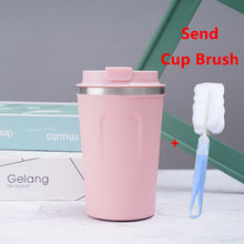Load image into Gallery viewer, Thermos 304 Stainless Steel American Style Large Mouth Coffee Cup Office Bottle Travel Car Mug Water bottle taza termo cafe