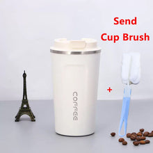 Load image into Gallery viewer, Thermos 304 Stainless Steel American Style Large Mouth Coffee Cup Office Bottle Travel Car Mug Water bottle taza termo cafe