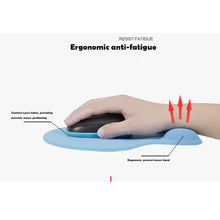 Load image into Gallery viewer, Thicken Mouse Pad Support Wrist Comfort Mouse Pad Mat Mice Mousepad Mat For Game Computer PC Laptop Desk Pads Wristband Support