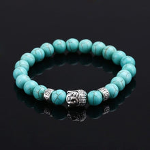 Load image into Gallery viewer, Tiger Eye Lava Stone Bead Buddha Bracelet Jewelry Yoga Prayer Bracelets Men Women Mujer Pulseras Fashion Jewelry