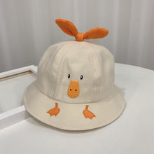 Load image into Gallery viewer, Toddler Baby Kids Boys Girls Duck Printing Pattern Bucket Hats Outdoor Windproof Sun Hat Children Summer Sun Cap Accessories 309