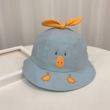 Load image into Gallery viewer, Toddler Baby Kids Boys Girls Duck Printing Pattern Bucket Hats Outdoor Windproof Sun Hat Children Summer Sun Cap Accessories 309