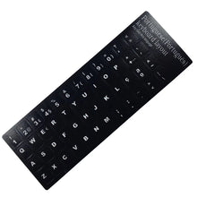 Load image into Gallery viewer, 2PCS Keyboard Stickers for Laptop PC Keyboard 10" to 17" Computer Standard Letter