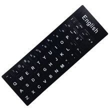 Load image into Gallery viewer, 2PCS Keyboard Stickers for Laptop PC Keyboard 10" to 17" Computer Standard Letter