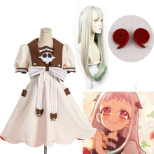 Load image into Gallery viewer, Toilet-bound Hanako-kun Nene Yashiro Cosplay Costume Dress Headdress Props Anime Wigs Halloween costume for Woman