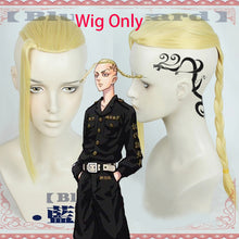 Load image into Gallery viewer, Tokyo Revengers Cosplay Black Shirt Pants Embroidery Uniform Wig Anime Cosplay Costume Halloween Party Outfit For Women Men