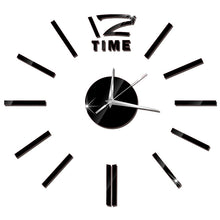 Load image into Gallery viewer, Top Fashion Clock Watch s Horloge Acrylic Mirror Sticker reloj de pared Home Decor LivingRoom Quartz Needle
