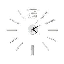 Load image into Gallery viewer, Top Fashion Clock Watch s Horloge Acrylic Mirror Sticker reloj de pared Home Decor LivingRoom Quartz Needle