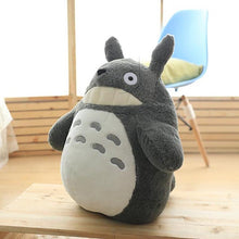 Load image into Gallery viewer, Totoro Plush Toy Cute Plush Cat Japanese Anime Figure Doll Plush Totoro With Lotus Leaf Kids Toys Birthday Christmas Gift