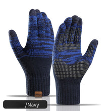 Load image into Gallery viewer, Touch Screen Gloves for Winter Wool Knitted Men's Gloves Female Warm Mitten Outdoor Driving Cold-proof Glove Guantes Mitt