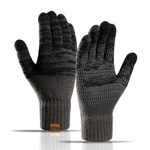Load image into Gallery viewer, Touch Screen Gloves for Winter Wool Knitted Men's Gloves Female Warm Mitten Outdoor Driving Cold-proof Glove Guantes Mitt