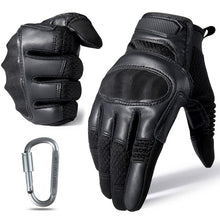 Load image into Gallery viewer, Touch Screen PU Leather Tactical Gloves Army Military Combat Airsoft Hiking Cycling Climbing Shooting Full Finger Mittens Men