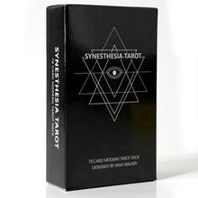 Load image into Gallery viewer, Trionfi della Luna Tarot 78 Card Deck with PDF Guidebook Fortune Telling Card Game Travel Cersion Reversed Chakra Planet Zodiac