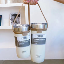 Load image into Gallery viewer, Tyeso Cold Water Stainless Steel Coffee Mug Thermos Tumbler Cups Vacuum Beer Cups Thermos Bottle Garrafa Termica Termo Alcohol