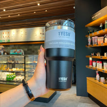 Load image into Gallery viewer, Tyeso Cold Water Stainless Steel Coffee Mug Thermos Tumbler Cups Vacuum Beer Cups Thermos Bottle Garrafa Termica Termo Alcohol