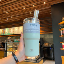 Load image into Gallery viewer, Tyeso Cold Water Stainless Steel Coffee Mug Thermos Tumbler Cups Vacuum Beer Cups Thermos Bottle Garrafa Termica Termo Alcohol