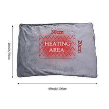 Load image into Gallery viewer, USB Electric Heating Blanket Winter Body Warmer Electric Mattress Thermostat Carpet Warm Heating Shawl for Car Office Home