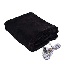 Load image into Gallery viewer, USB Heating Travel Machine Washable For Sofa Bed Portable Electric Blanket Winter Warm Soft Plush Car Shawl Camping
