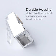 Load image into Gallery viewer, Connector 8P8C Modular Ethernet Cable Head Plug Gold-plated Cat 6 Crimp Network RJ 45 Crimper Connector Cat6