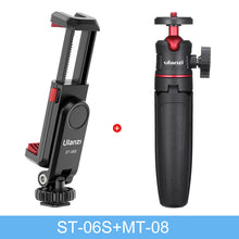 Load image into Gallery viewer, Vertical Shooting Phone Mount Holder DSLR Camera Monitor Mount Tripod Mount Clamp for Smartphone Vlog Shooting