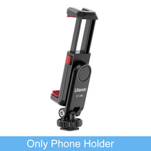 Load image into Gallery viewer, Vertical Shooting Phone Mount Holder DSLR Camera Monitor Mount Tripod Mount Clamp for Smartphone Vlog Shooting