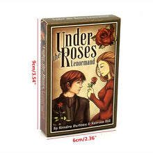 Load image into Gallery viewer, Under the Roses Lenormand 39 Card Oracle Deck Family Party Fun Tarots Board Game