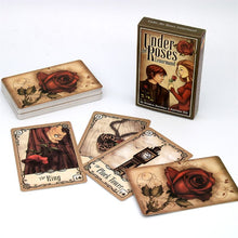 Load image into Gallery viewer, Under the Roses Lenormand 39 Card Oracle Deck Family Party Fun Tarots Board Game